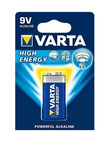 Pile alcaline 9V Varta