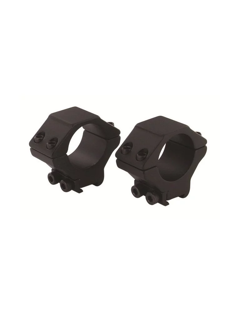 Colliers de montage Ø25,4mm profil bas pour rail 11mm