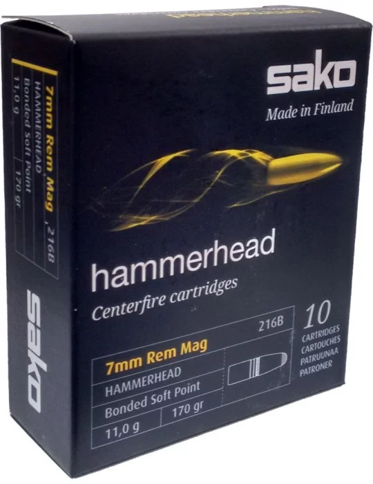 Sako 7 mm Rem. Mag. Hammerhead 170 gr
