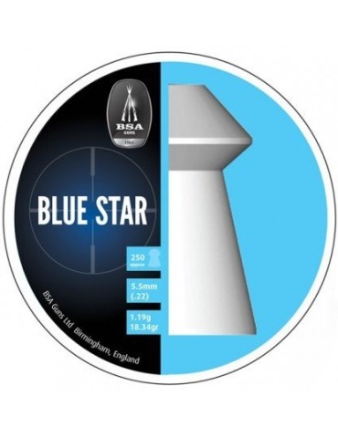 Plombs BSA Blue Stars 5,5 mm par 250