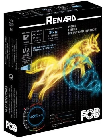 Fob Super Chasse Chevreuil HP C.12/70 36g*