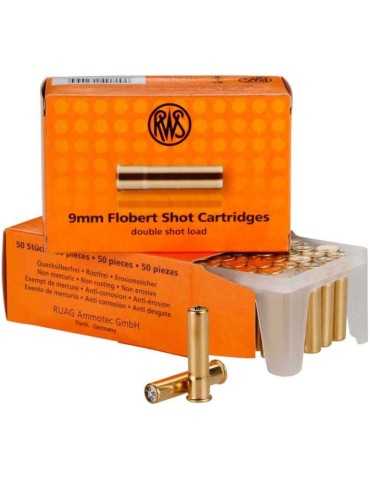 RWS 9 mm Flobert double charge n°8 par 50*