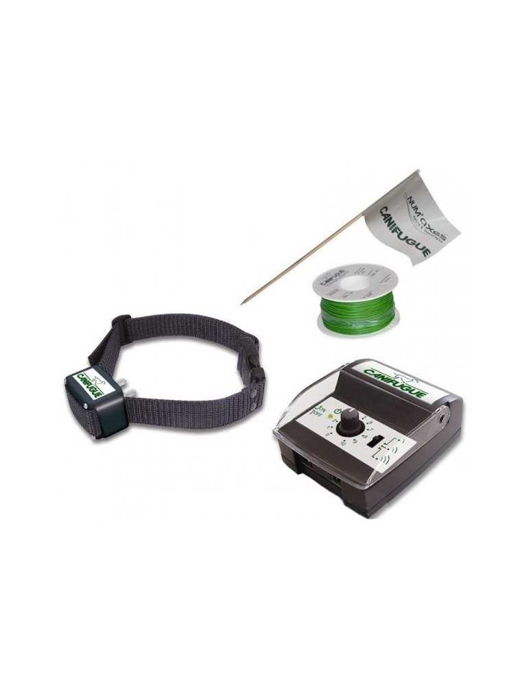 Clotûre invisible Canifugue FUG1030 pack avec un collier