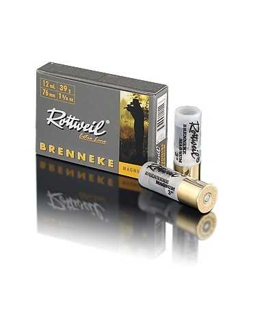 Rottweil Brenneke Magnum C.12/76 cartouche à balle*