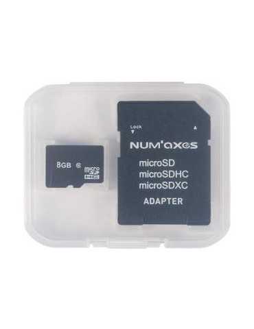 Carte Micro SD 8 GB avec adaptateur 2