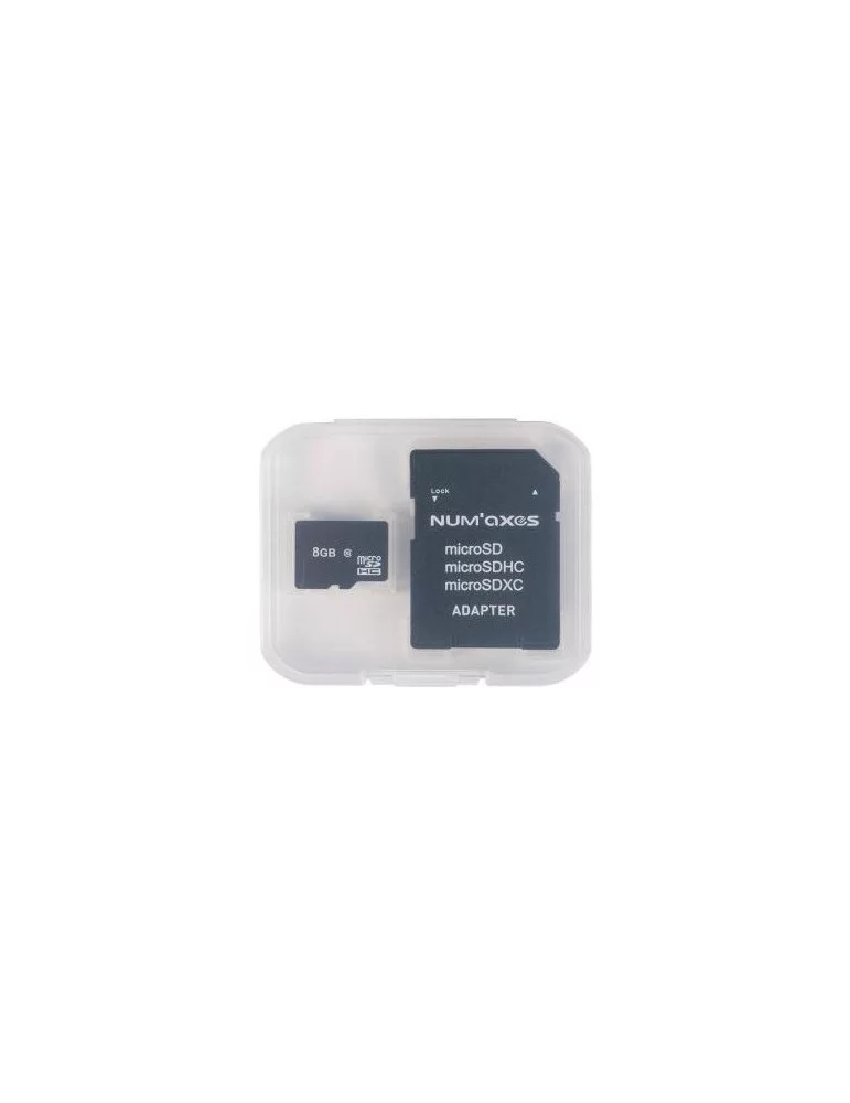 Carte Micro SD 8 GB avec adaptateur