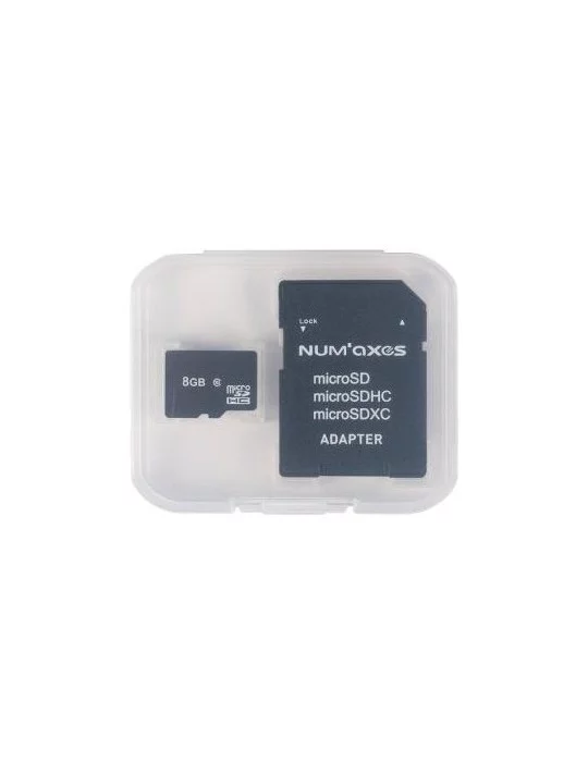 Carte Micro SD 8 GB avec adaptateur