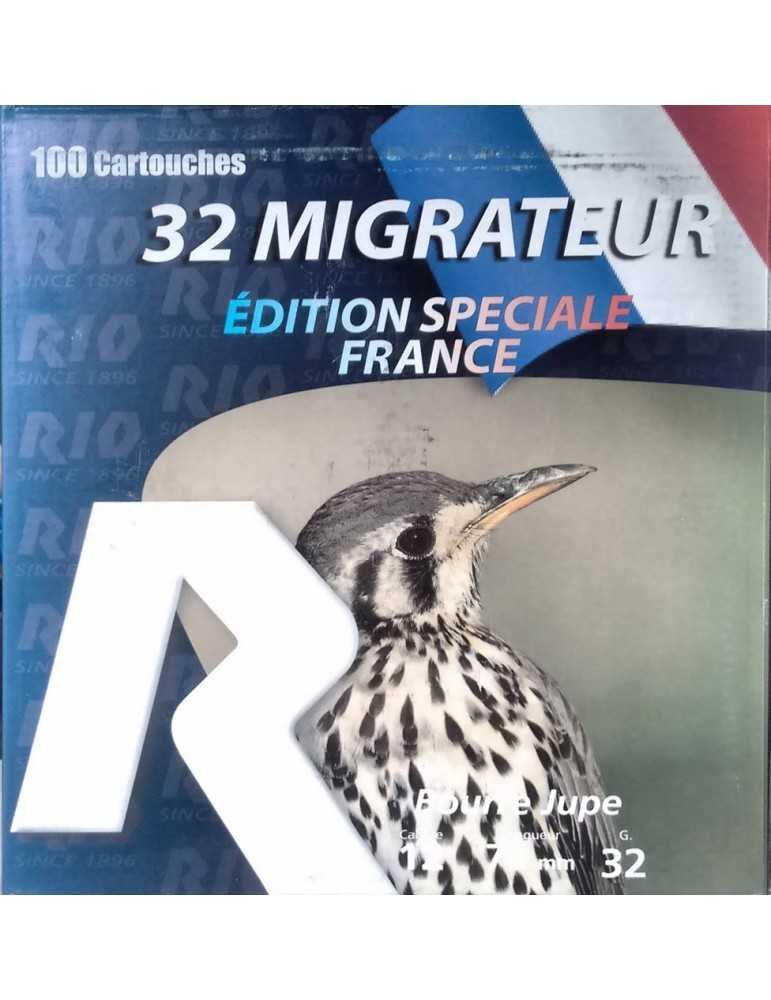 Rio 32 Migrateur C.12/70 32g pack de 100 cartouches