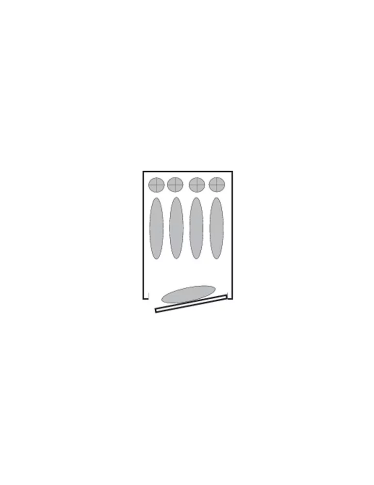 Armoire forte SD5 disposition intérieure