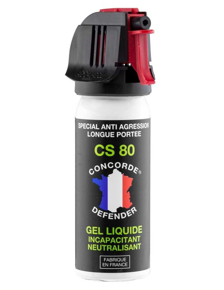 Aérosol CS 80 gel liquide incapacitant et neutralisant
