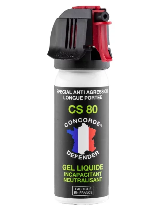Aérosol CS 80 gel liquide incapacitant et neutralisant