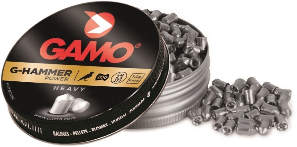 GAMO Plombs G-Hammer Power lourds 4,5 mm 