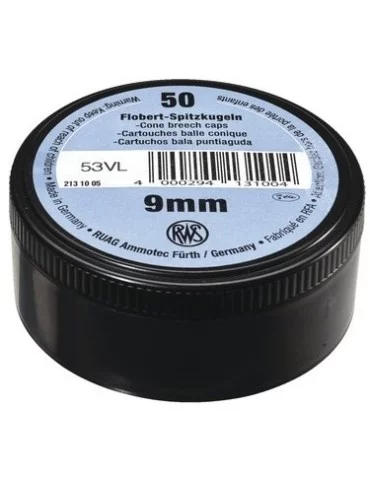 RWS Flobert balle ronde 9 mm par 50