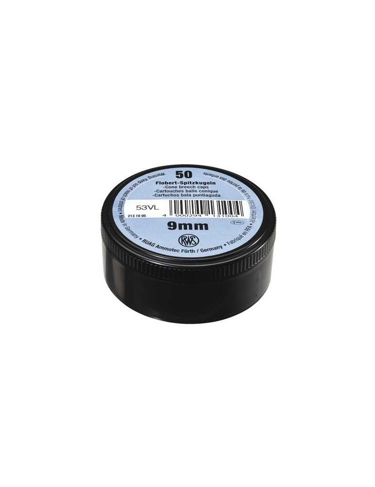 RWS Flobert balle ronde 9 mm par 50