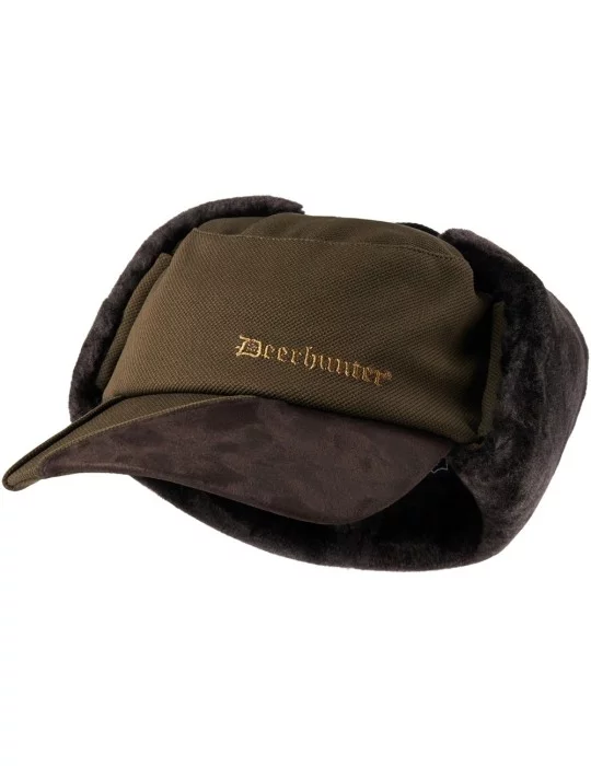 Casquette d'hiver Muflon kaki Deerhunter