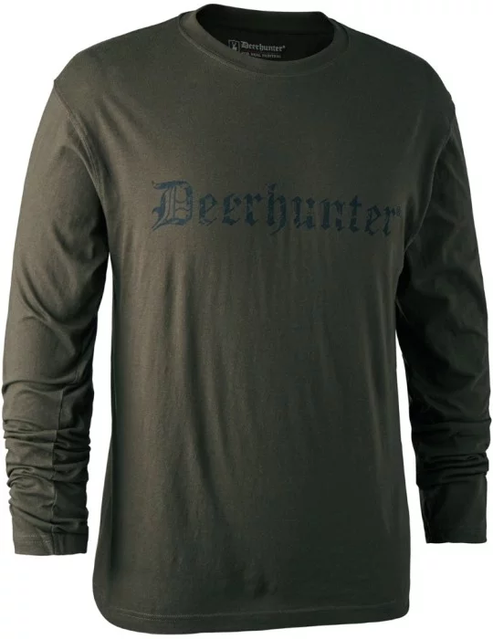 T-shirt logo Deerhunter à manches longues