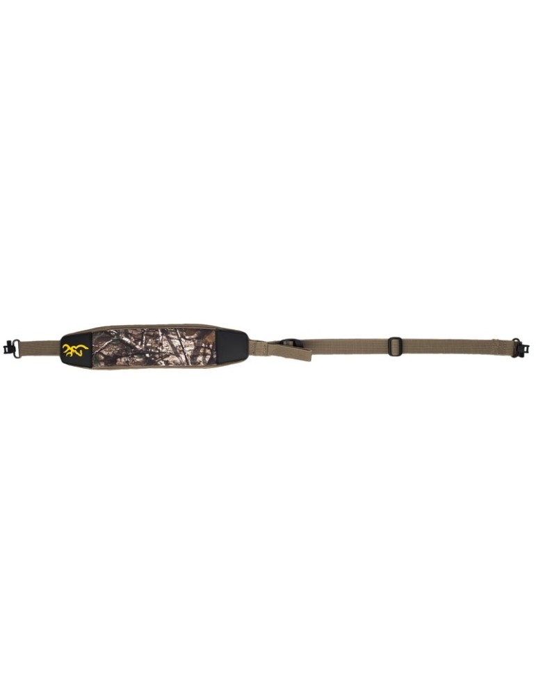 Bretelle Browning en néoprène camo Realtree