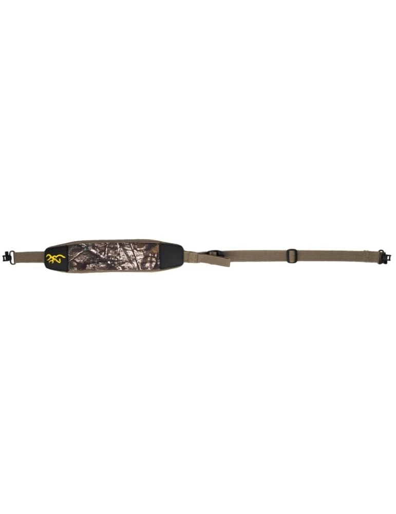 Bretelle Browning en néoprène camo Realtree