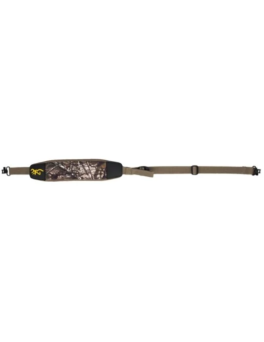 Bretelle Browning en néoprène camo Realtree