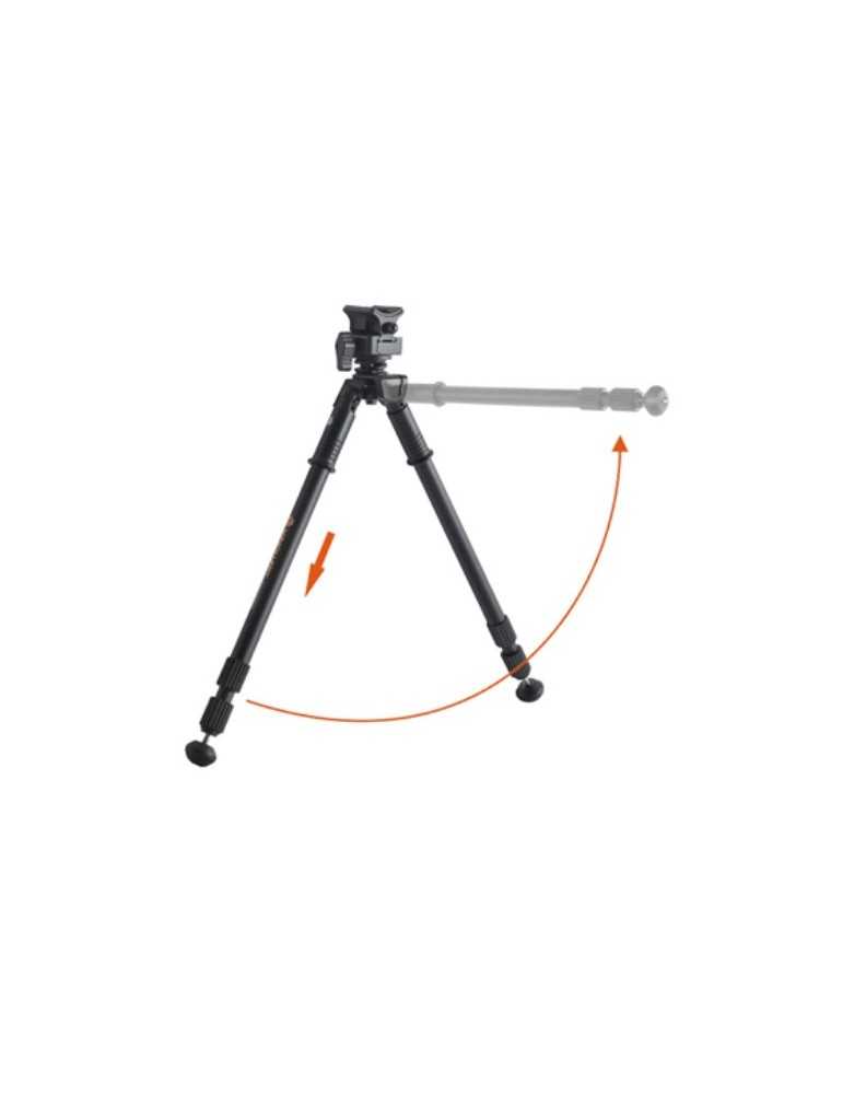 Bipied de tir Equalizer 2QS Vanguard position couchée