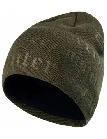 Bonnet vert avec logo en relief Deerhunter