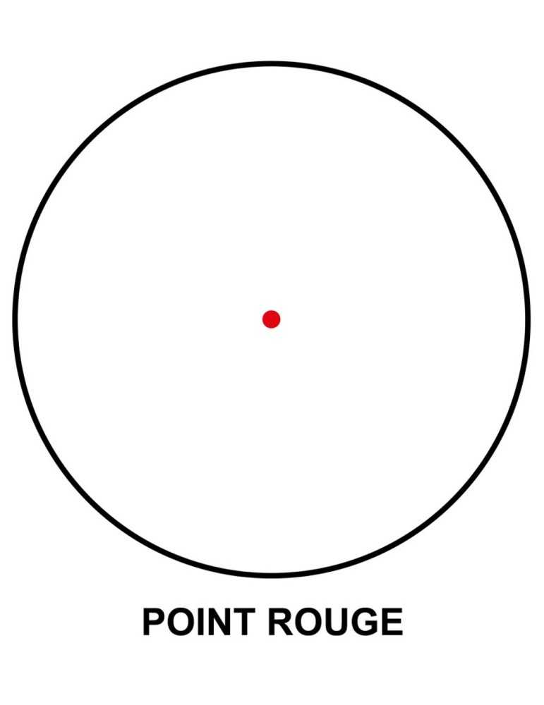 Point rouge Microdot BED 4 3 MOA