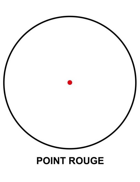 Point rouge Microdot BED 4 3 MOA