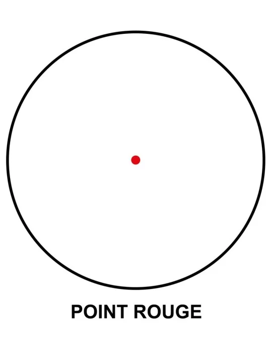 Point rouge Microdot BED 4 3 MOA
