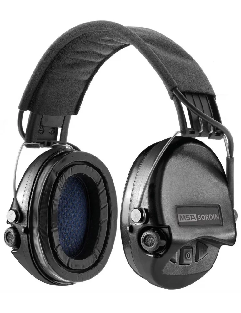 Casque audio amplifié MSA Supreme Pro noir