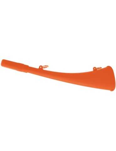 Corne d'appel 25 cm ABS orange fluo Elless