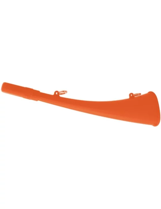 Corne d'appel 25 cm ABS orange fluo Elless