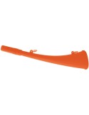 Corne d'appel 25 cm ABS orange fluo Elless