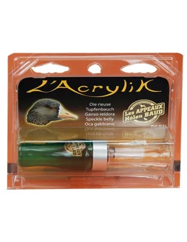 Appeau Acrylik pour oie rieuse Hélen Baud 2