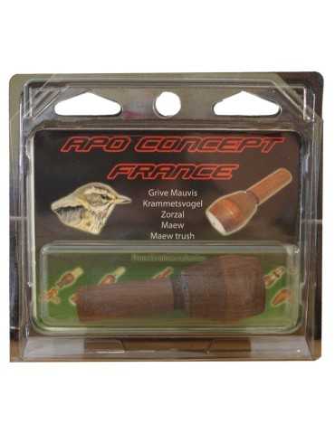 Appeau grive mauvis Helen Baud 2