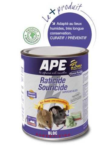 Appâts raticide & souricide