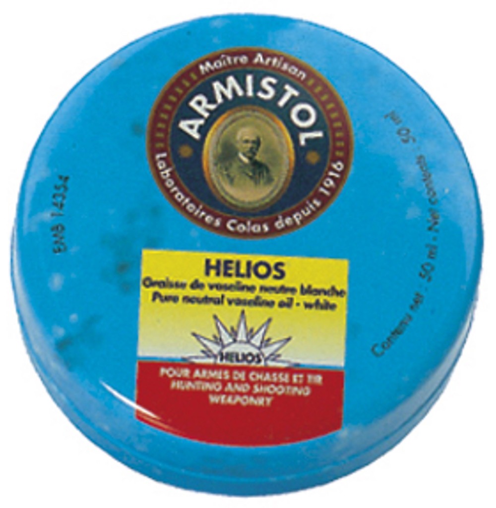 Boîte de graisse de vaseline neutre blanche Helios Armistol - Natusport