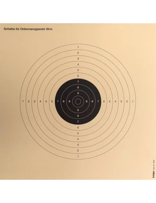 250 cibles T. A. R. 820 34 x 34 cm