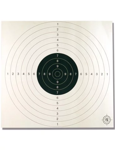 100 cartons-cibles 53 x 53 cm C50 blancs 2