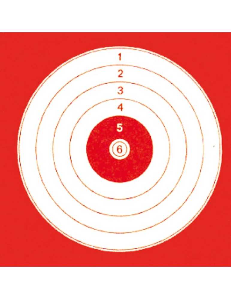 100 cibles cartons 14 x 14 cm