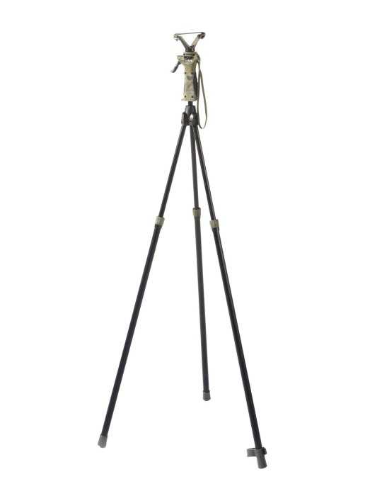 Canne de pirsch télescopique trépied