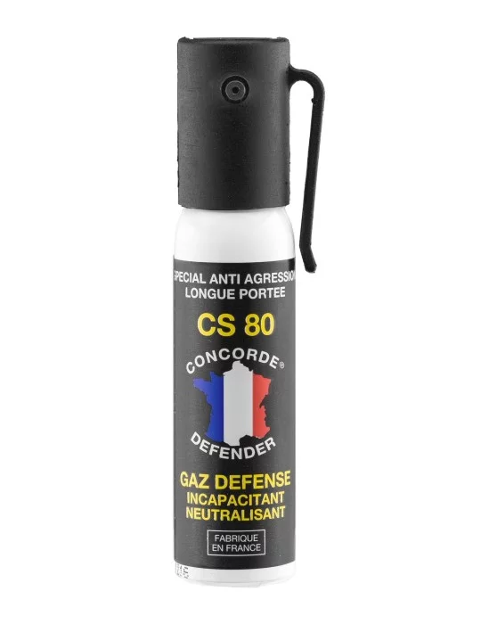 Aérosol CS 80 gaz incapacitant et neutralisant