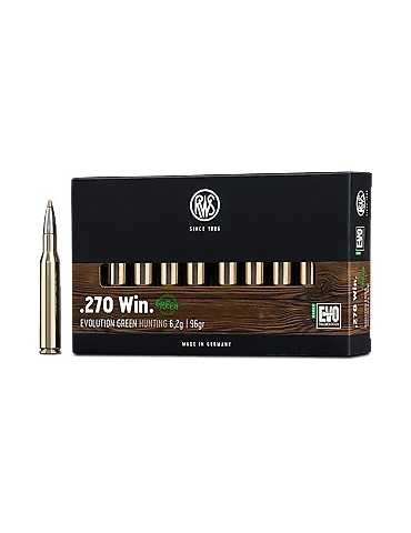 RWS .270 Win. EVO Green 96 gr sans plomb