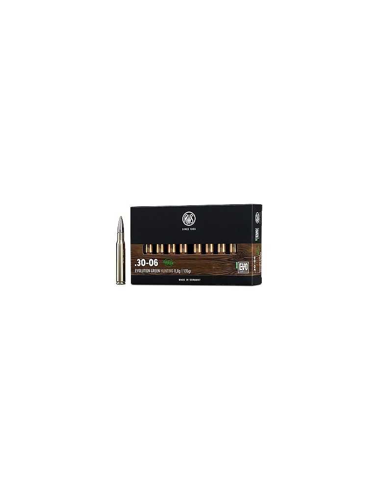 RWS .30-06 Springfield EVO Green 136 gr sans plomb