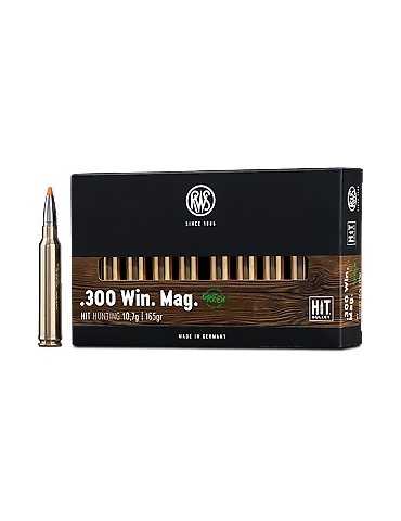 RWS .300 Win. Mag. HIT 165 gr sans plomb
