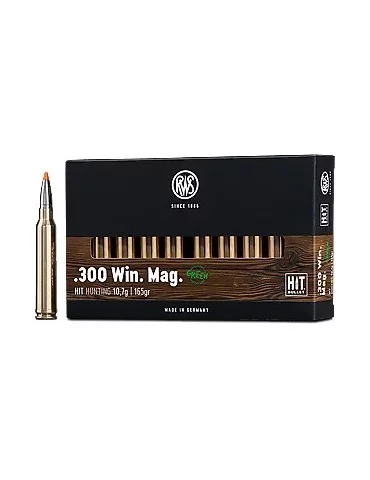 RWS .300 Win. Mag. HIT 165 gr sans plomb