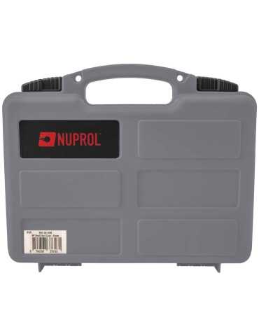 Mallette pour arme de poing grise Nuprol