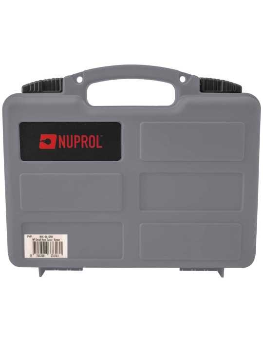 Mallette pour arme de poing grise Nuprol