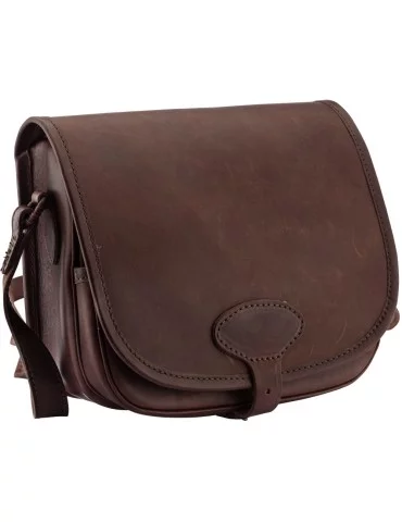Sac à cartouches en cuir gras Country Sellerie