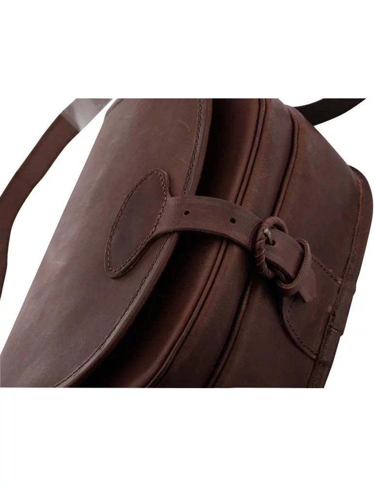Sac à cartouches en cuir gras Country Sellerie