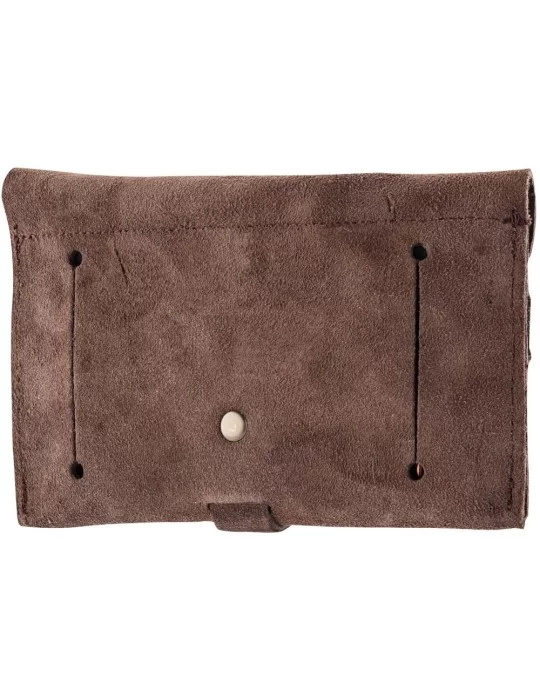 Pochette en croûte de cuir Country Sellerie